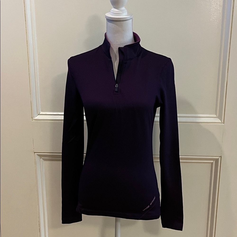 Under Armour Women's Deep Purple Performance Top